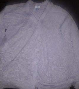 Grey Cardigan Sweater